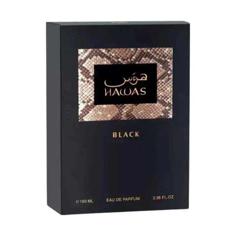 Hawas Black By Rasasi For Men 3.3oz EDP Spray Rasasi