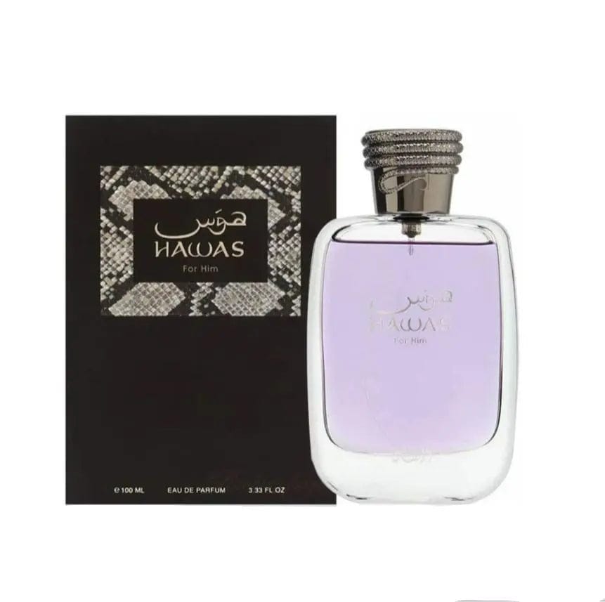 Hawas By Rasasi For Men's 3.4 oz Eau De Parfum Spray - perfumesandrea