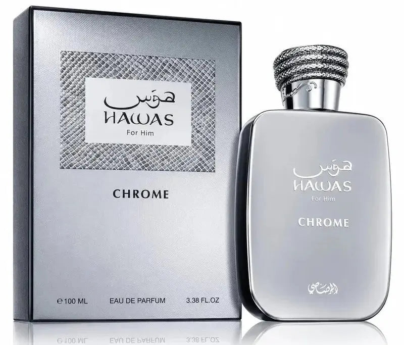 Hawas Chrome By Rasasi 3.38oz Unisex EDP Spray