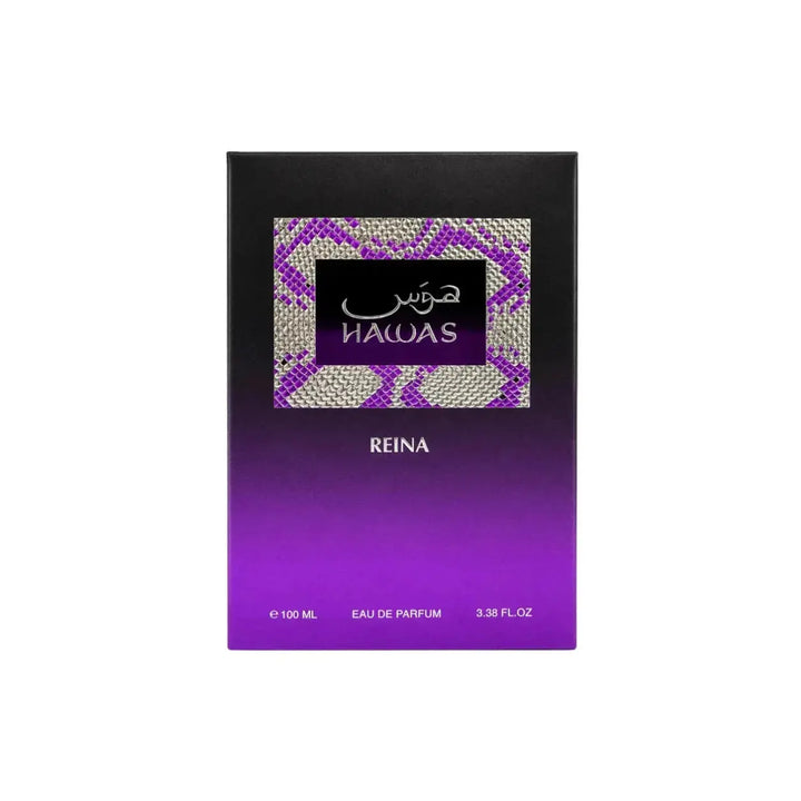 Hawas Reina by Rasasi original box 3.38oz Eau de Parfum for women