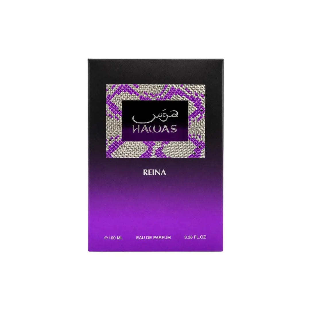 Hawas Reina by Rasasi original box 3.38oz Eau de Parfum for women