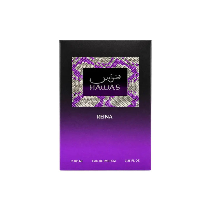 Hawas Reina by Rasasi original box 3.38oz Eau de Parfum for women
