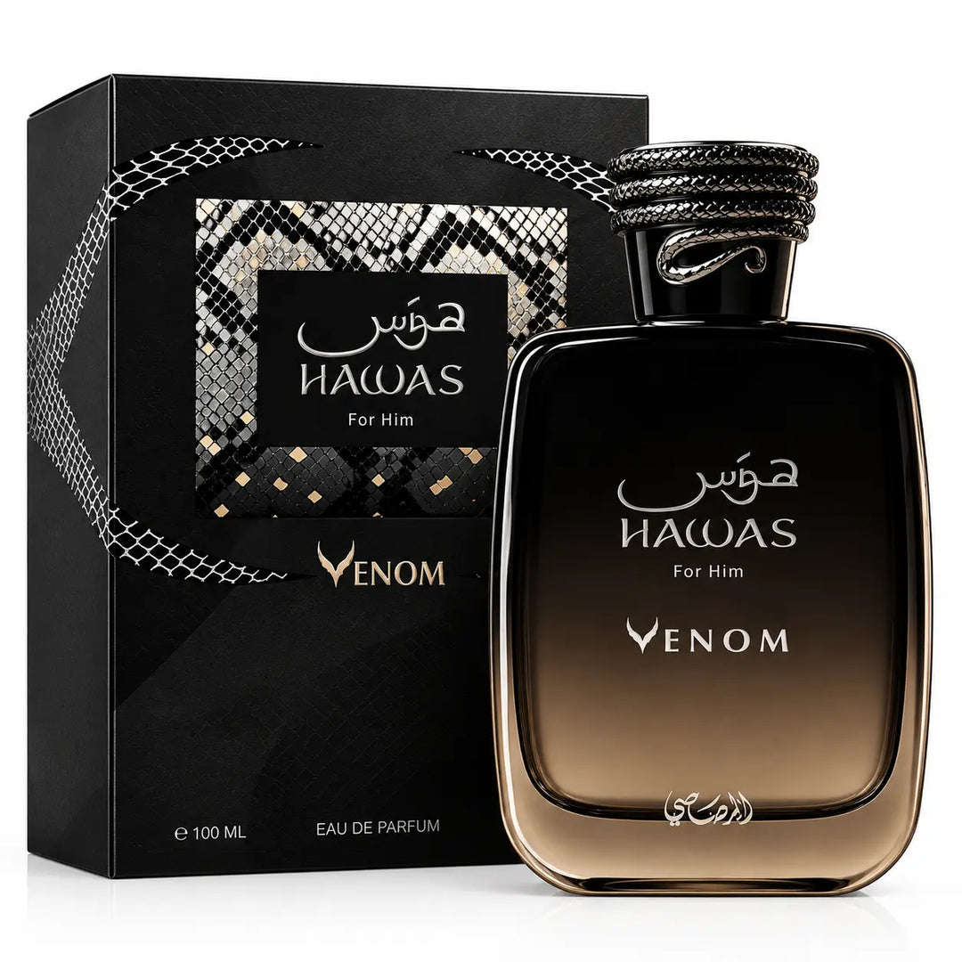 Hawas Venom By Rasasi 3.38oz Unisex EDP Spray