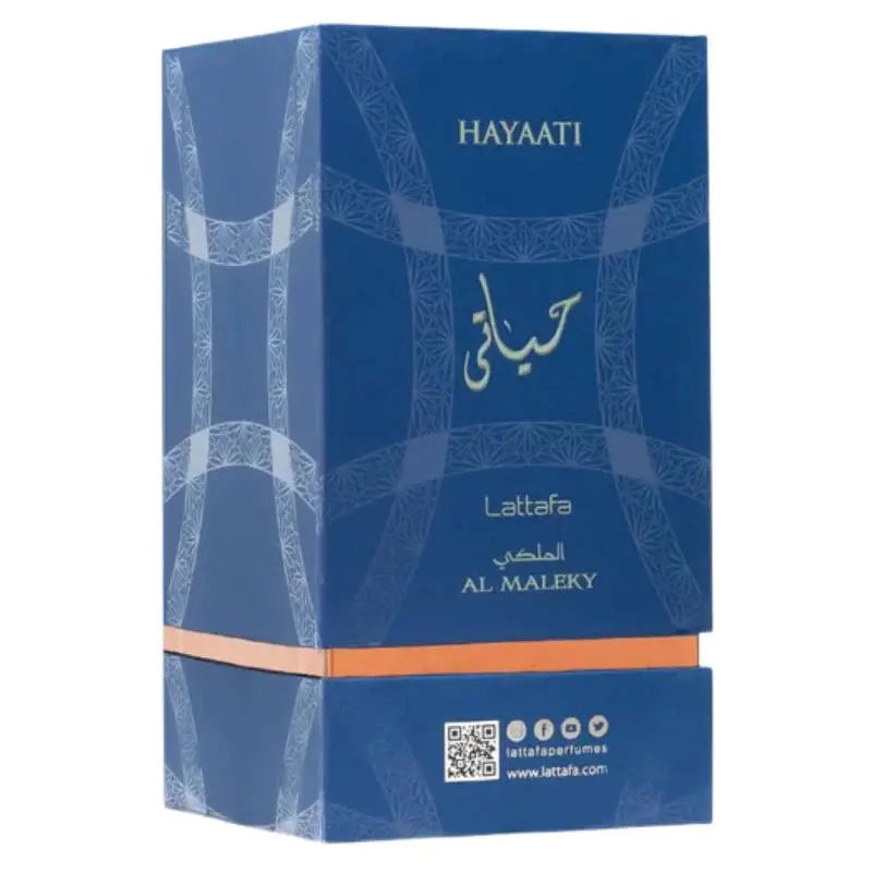 Hayaati Al Maleky By Lattafa FOr Men 3.4oz EDP Spray Lattafa