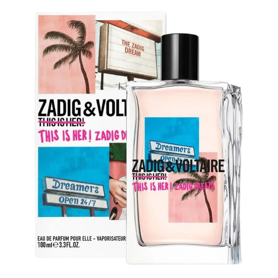 This Is Her! Zadig Dream By Zadig &amp; Voltaire For Women 3.3oz EDP Spray