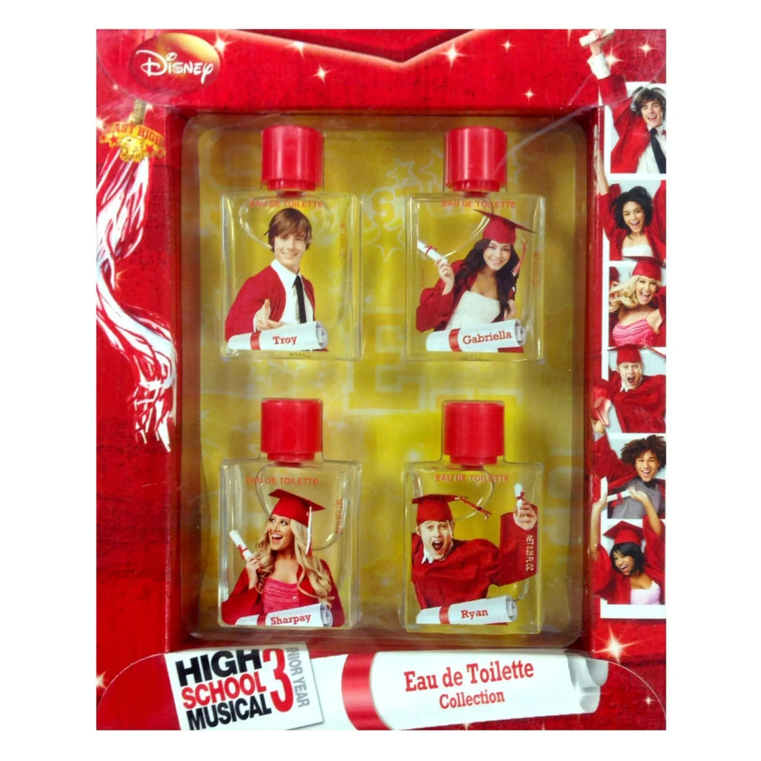 High School Frame 4-Piece Set By Disney For Kids 0.7oz EDT Spray
