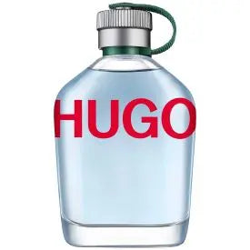Hugo Man by Hugo Boss Men 6.7oz EDT perfume bottle detail