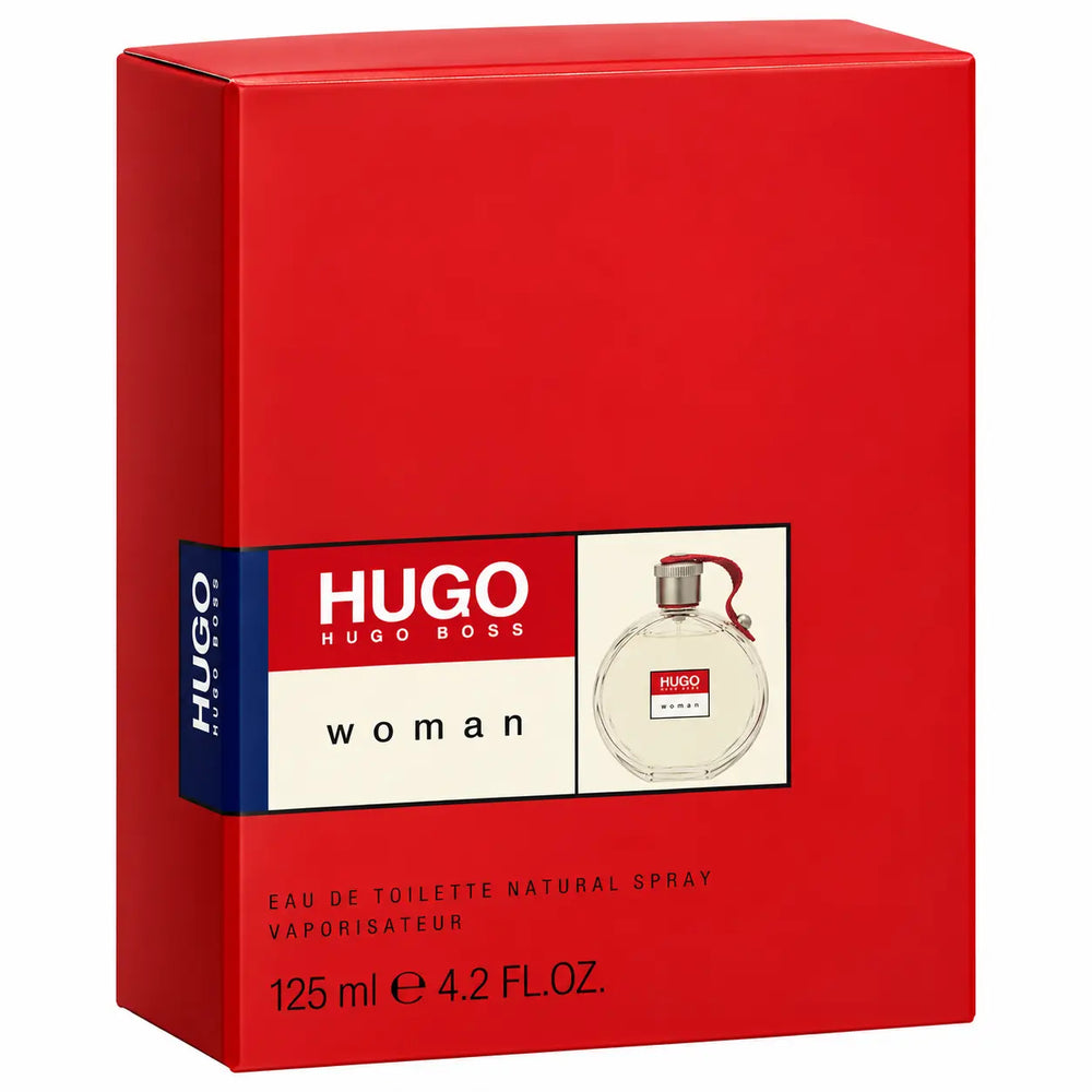 Hugo Woman by Hugo Boss 4.2oz EDT damaged retail box