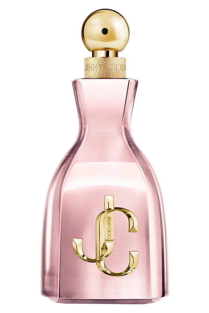 I Want Choo With Love by Jimmy Choo 3.4oz Eau de Parfum bottle close-up
