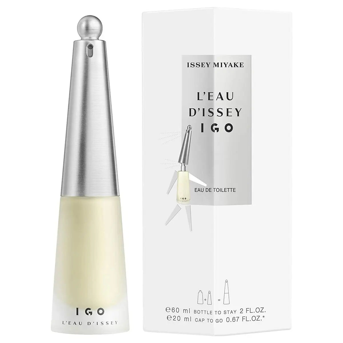 IGO L'Eau D'Issey By Issey Miyake For Women 2.7 oz EDT Spray - perfumesandrea