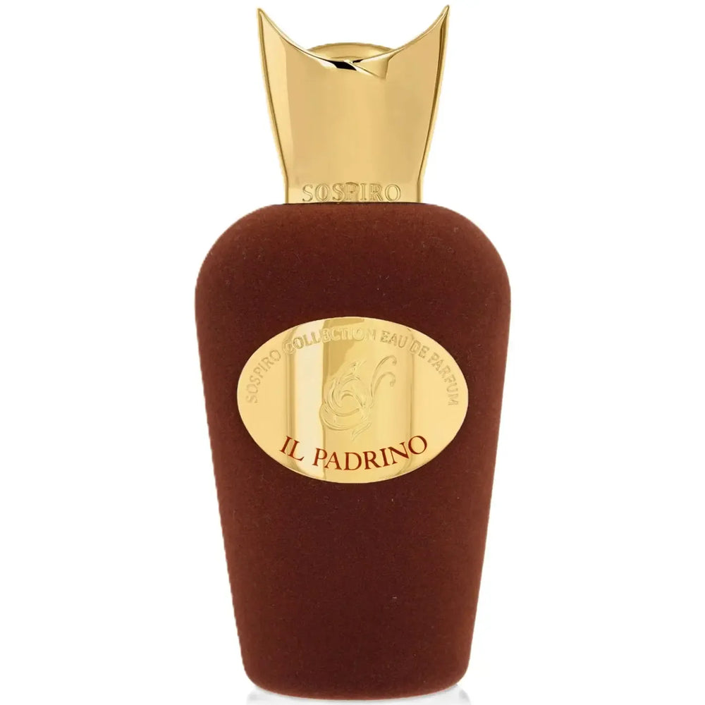 Sospiro Il Padrino Unisex 3.4oz EDP perfume bottle detail