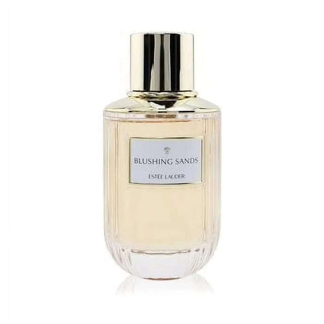 A professional product shot of the Estée Lauder Infinite Sky perfume bottle.