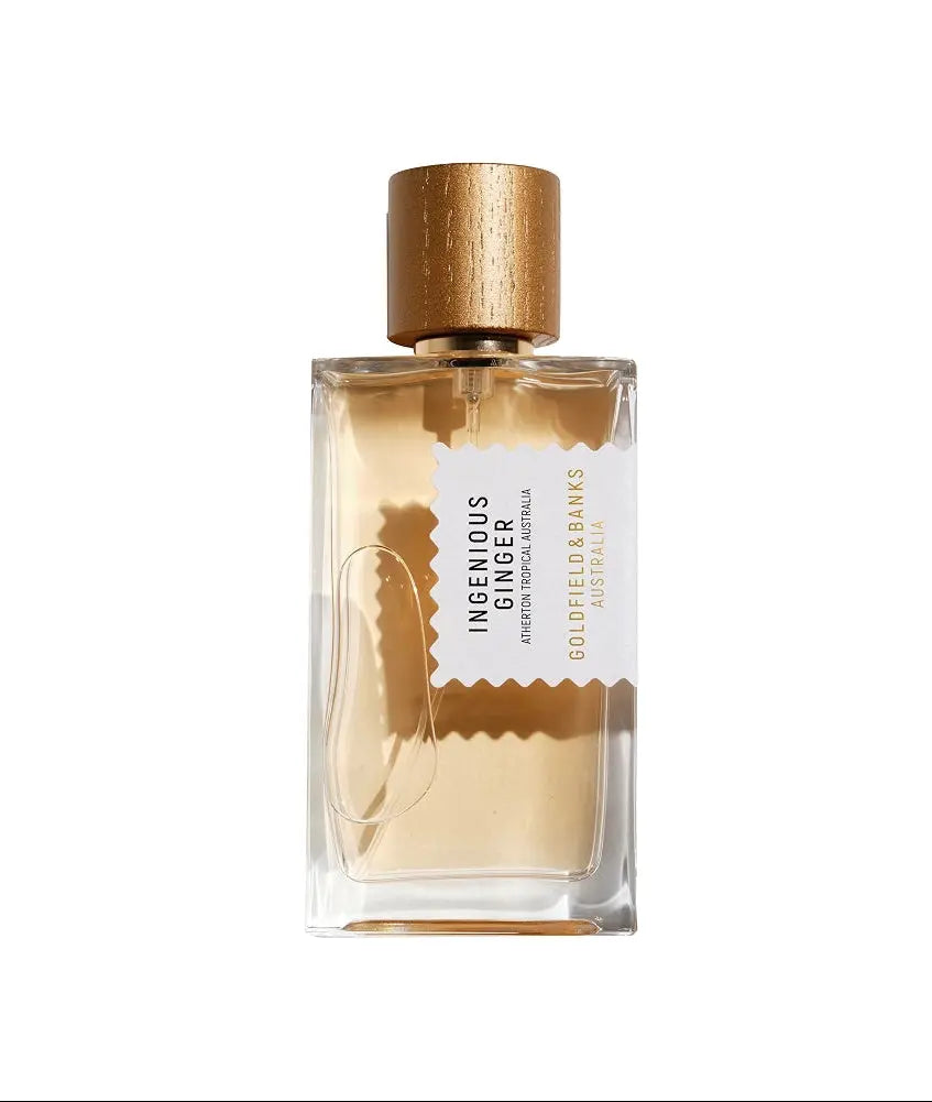 Ingenious Ginger Goldfield & Banks 3.4oz Parfum bottle detail