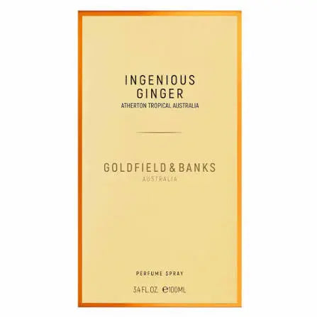 Ingenious Ginger by Goldfield &amp; Banks original box 3.4oz Parfum