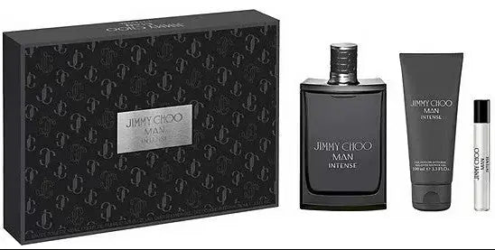 Intense 3-Piece Set By Jimmy Choo 3.4oz For Men EDT Spray