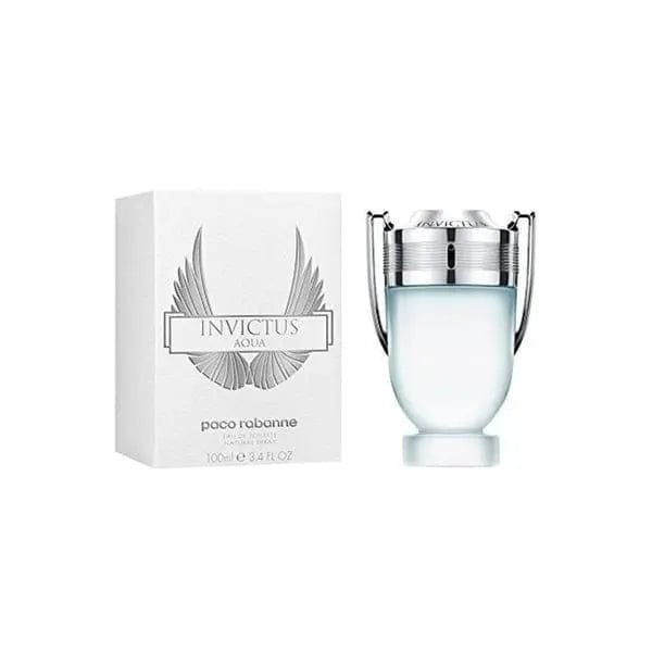 Invictus Aqua By Paco Rabanne For Men 3.4oz  EDT Spray Paco Rabanne