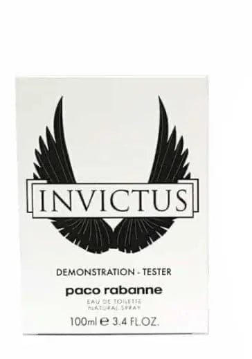 Invictus Paco Rabanne Tester – For Men 3.4oz Eau De Toilette.