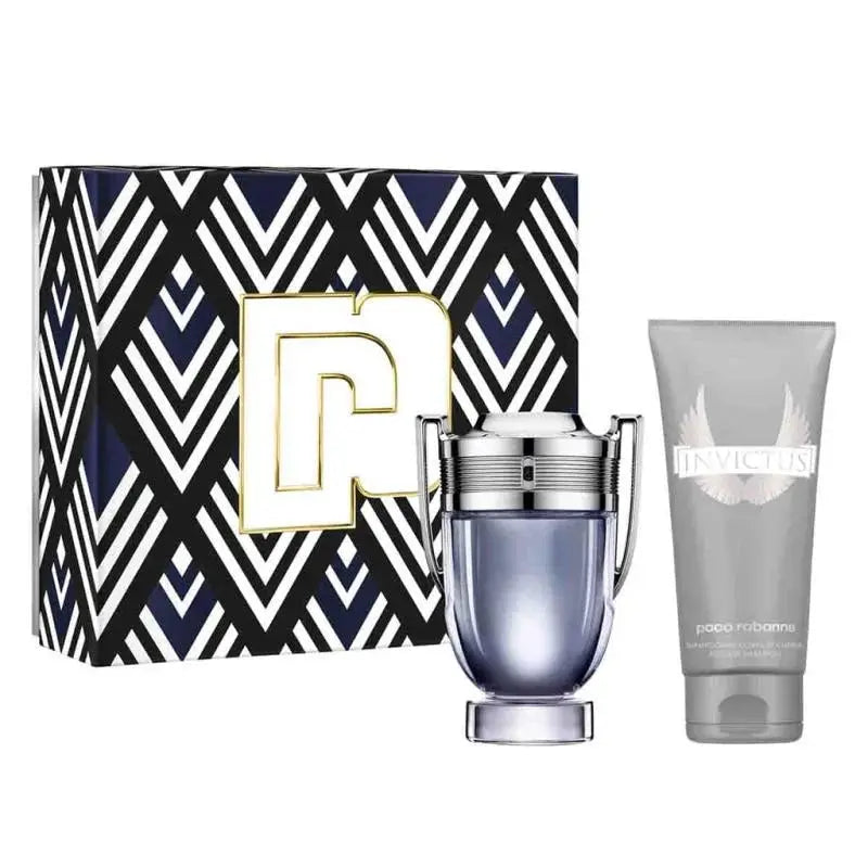 Invictus By Rabanne Paco For Men (3pc Gift Set) Paco Rabanne