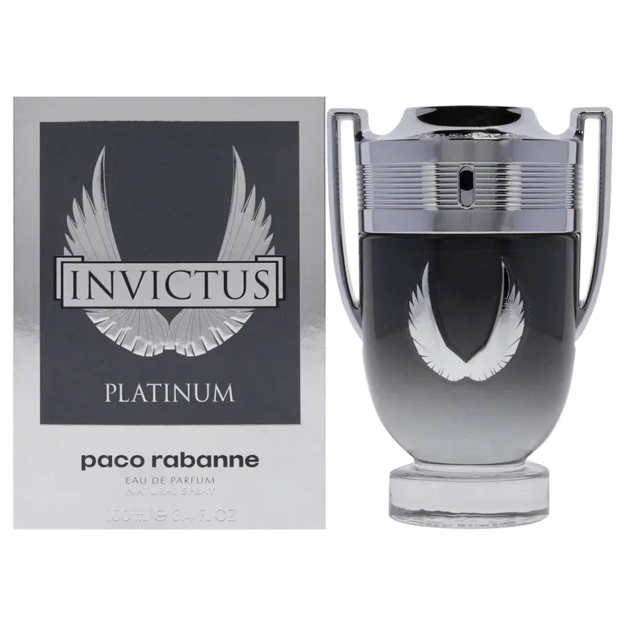 Invictus Platinum By Paco Rabanne For Men 3.4oz EDP Spray Paco Rabanne