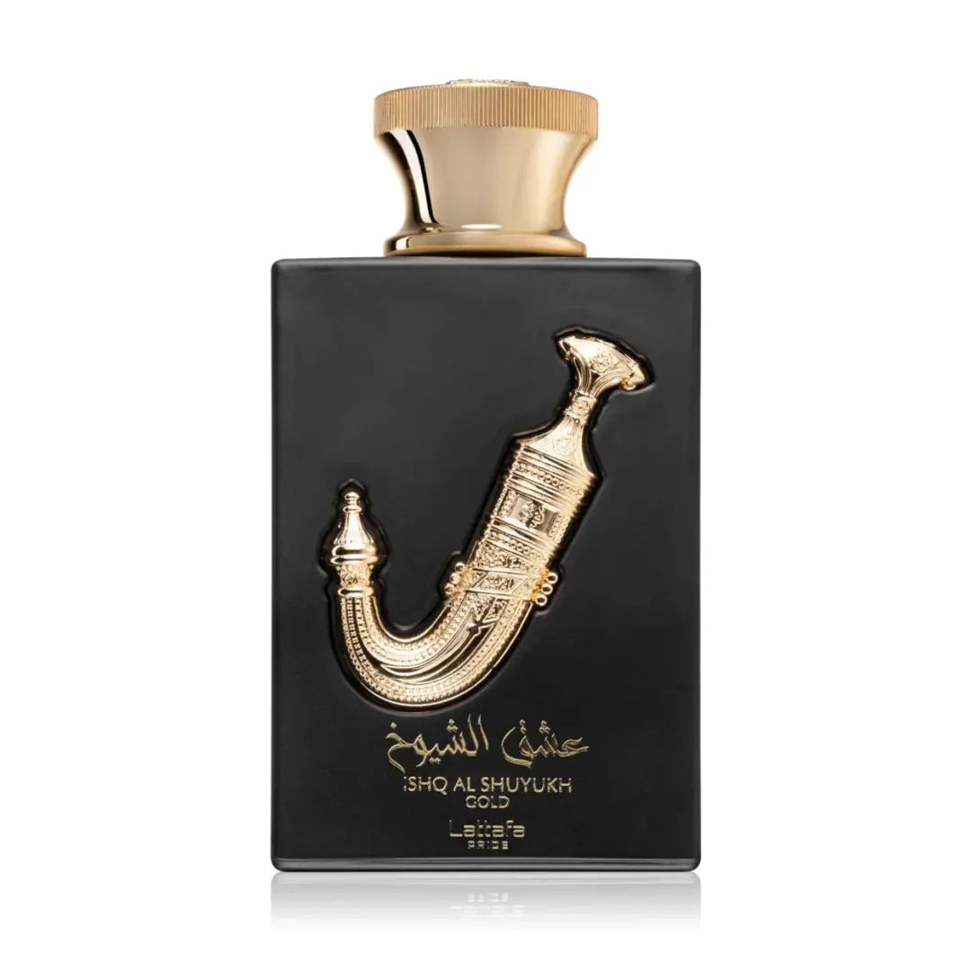 Ishq Al Shuyukh Gold By Lattafa 3.4 oz Unisex EDP Spray - perfumesandrea