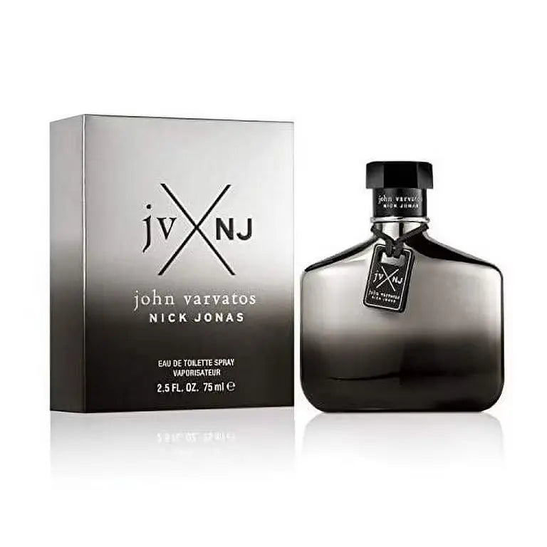 JXJ Silver by John Varvatos for Men 3.4oz EDP Spray perfume bottle