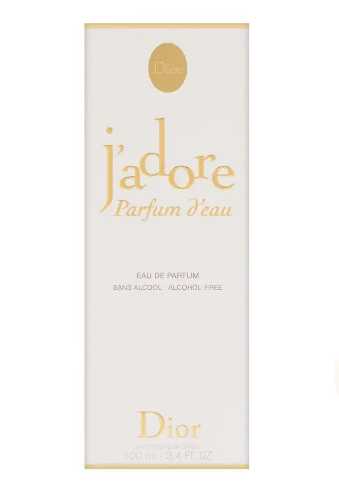 J'Adore D'Eau By Dior For Women 3.4oz EDP Spray Christian Dior