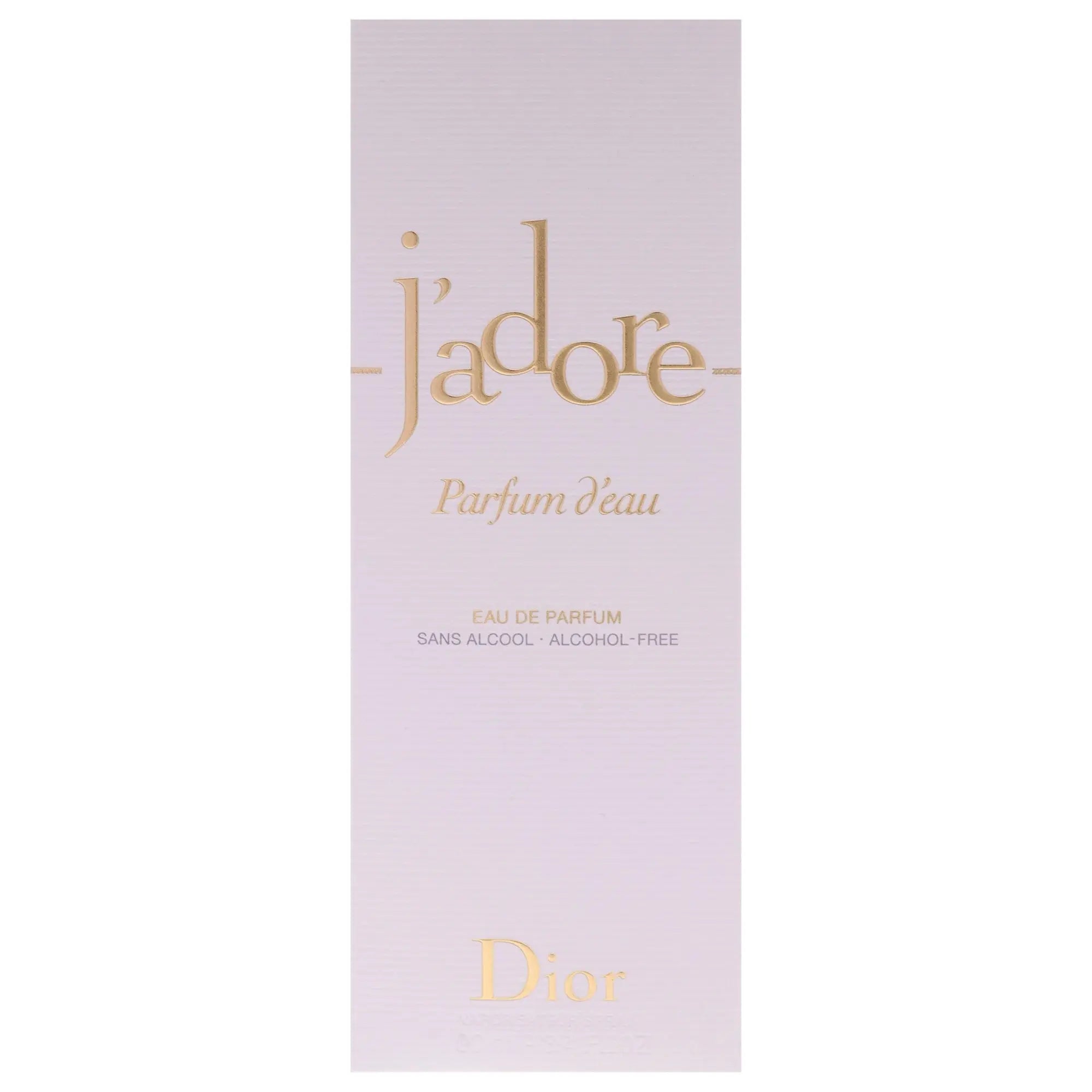 J'Adore Parfum D'Eau By Dior - For Women 3.4oz EDP Spray