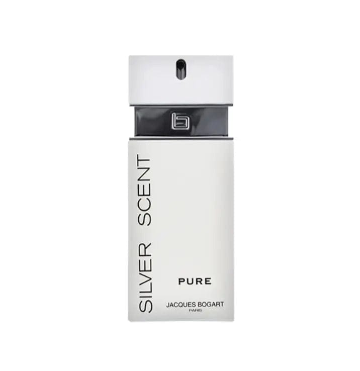 Silver Scent Pure by Jacques Bogart for Men 3.3oz EDT perfume bottle