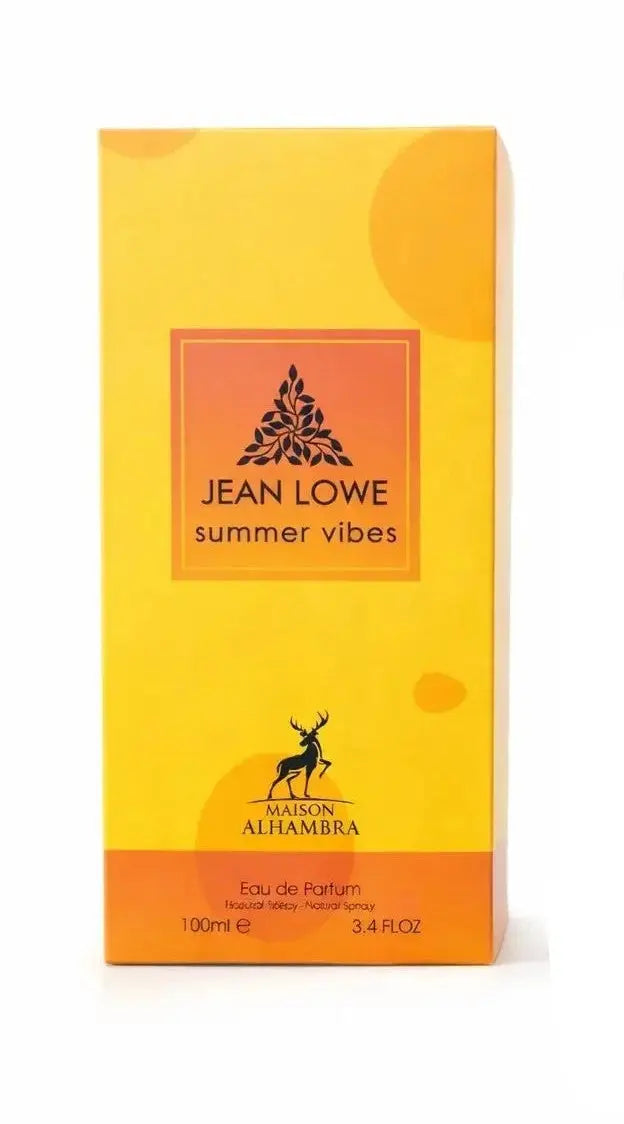 Jean Lowe Summer Vibes by Maison Alhambra original box 3.4oz Eau de Parfum