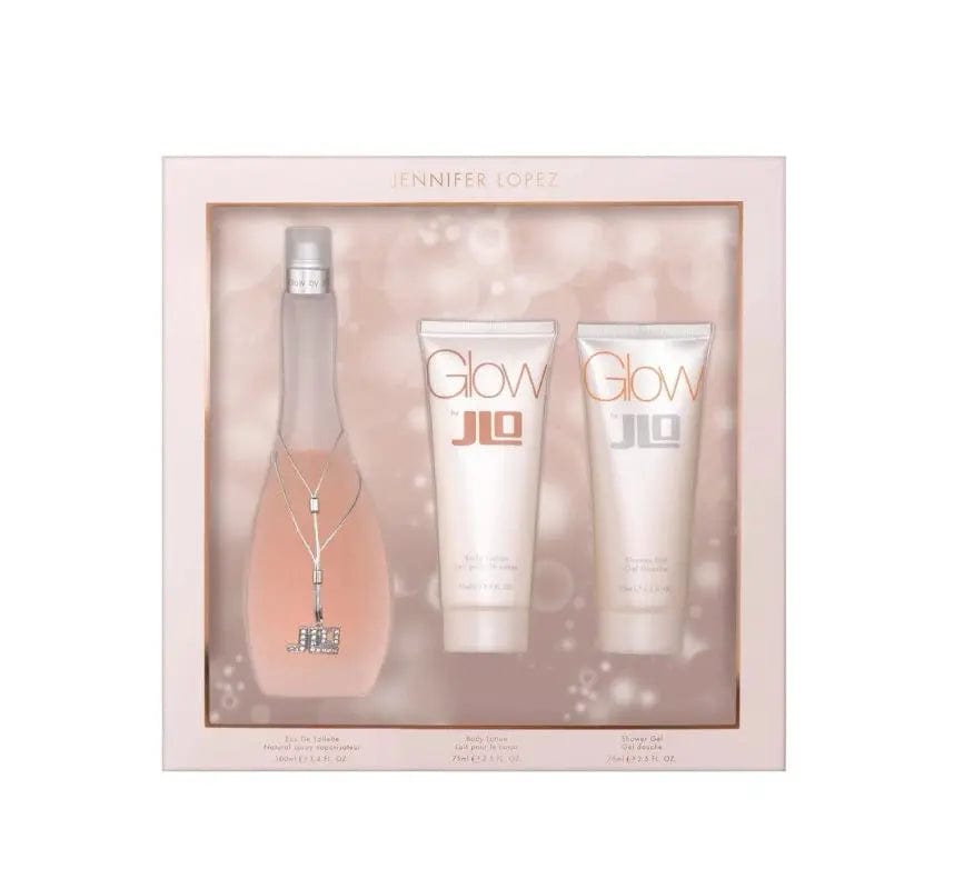 Jennifer Lopez Glow J LO 3pc Gift Set For Women Perfumesandrea Jennifer Lopez Glow J LO 3pc Gift Set For Women Perfumesandrea