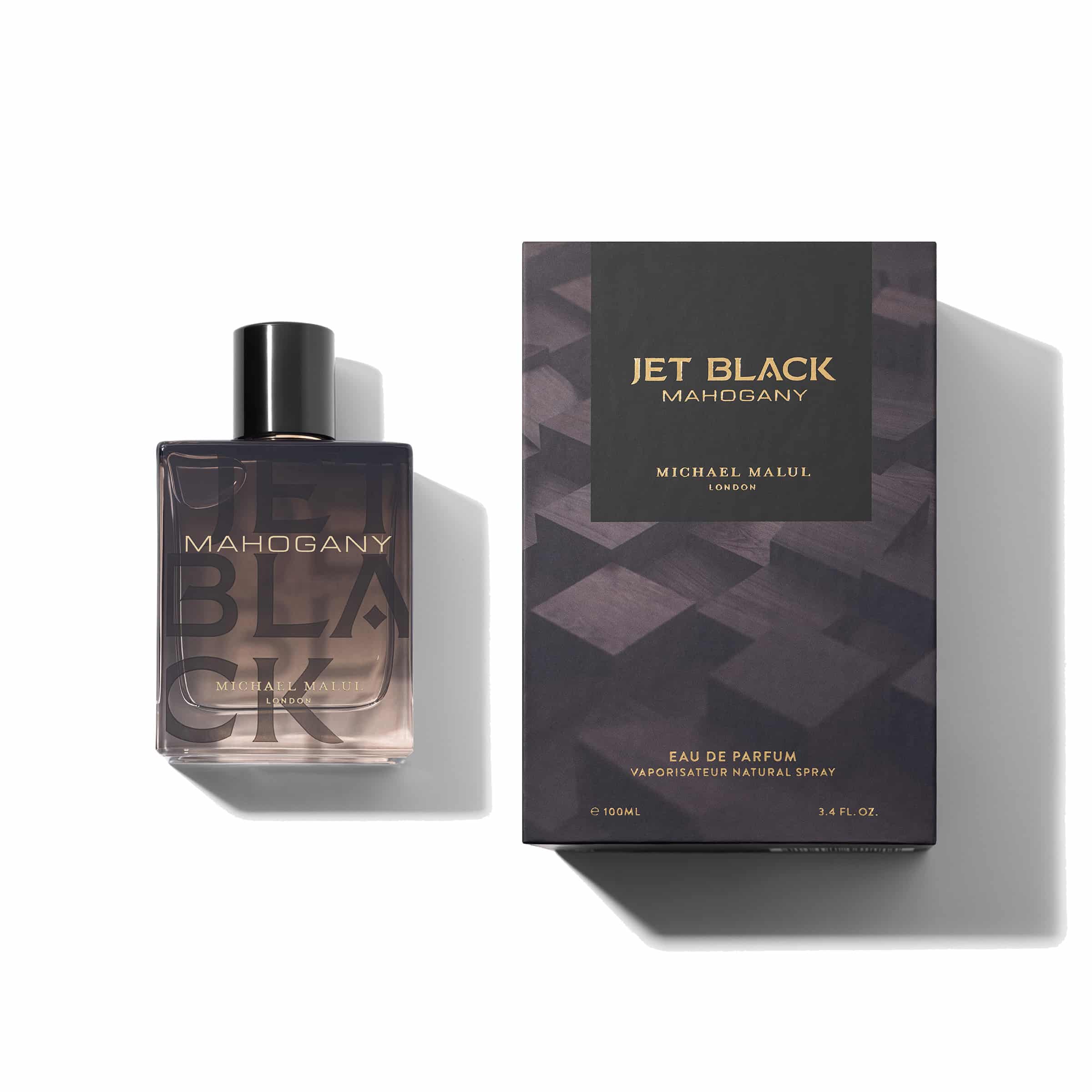 Jet Black Mahogany By Michael Malul For Men 3.4 oz EDP Spray