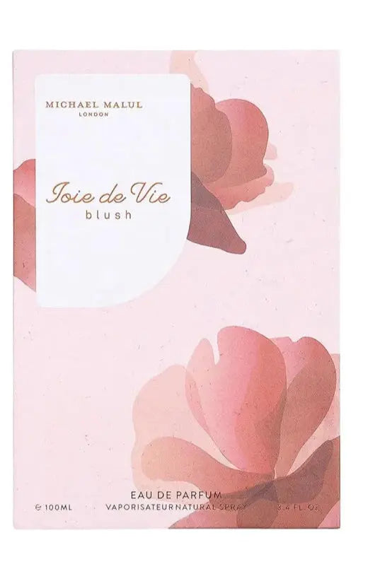 Joie De Vie Blush By Michael Malul For Women 3.4oz EDP Spray Michael Malul