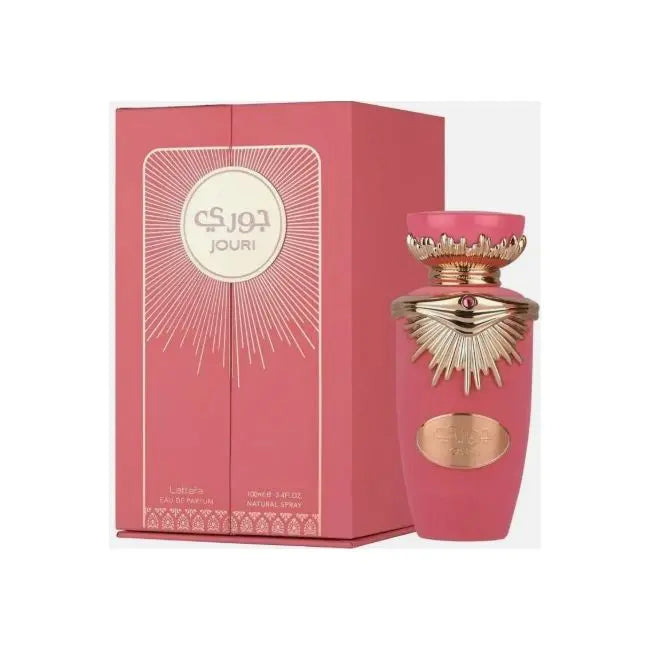 Jouri by Lattafa for Women 3.4oz EDP perfume bottle