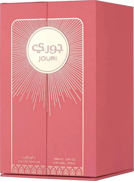 Jouri by Lattafa original 3.4oz Eau de Parfum box