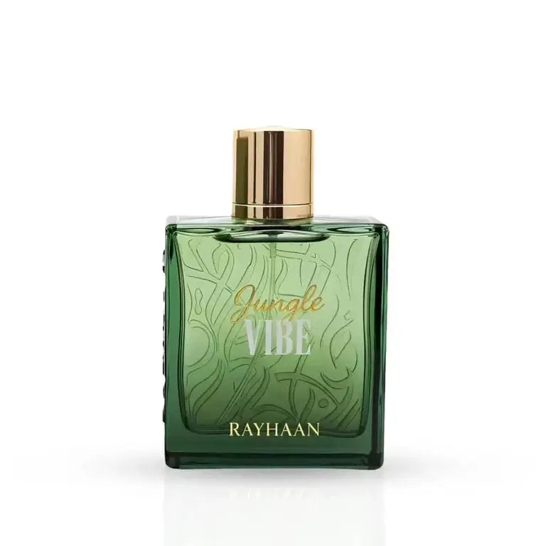 Rayhaan Jungle Vibe EDP bottle close-up detail