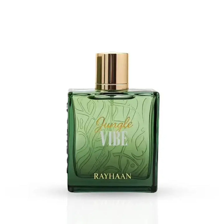 Rayhaan Jungle Vibe EDP bottle close-up detail