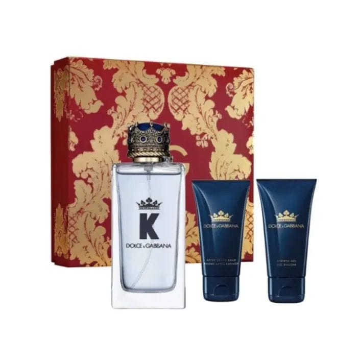 K By Dolce & Gabbana 3 Piece Gift Set For Men Eau De Toilette Dolce Gabbana