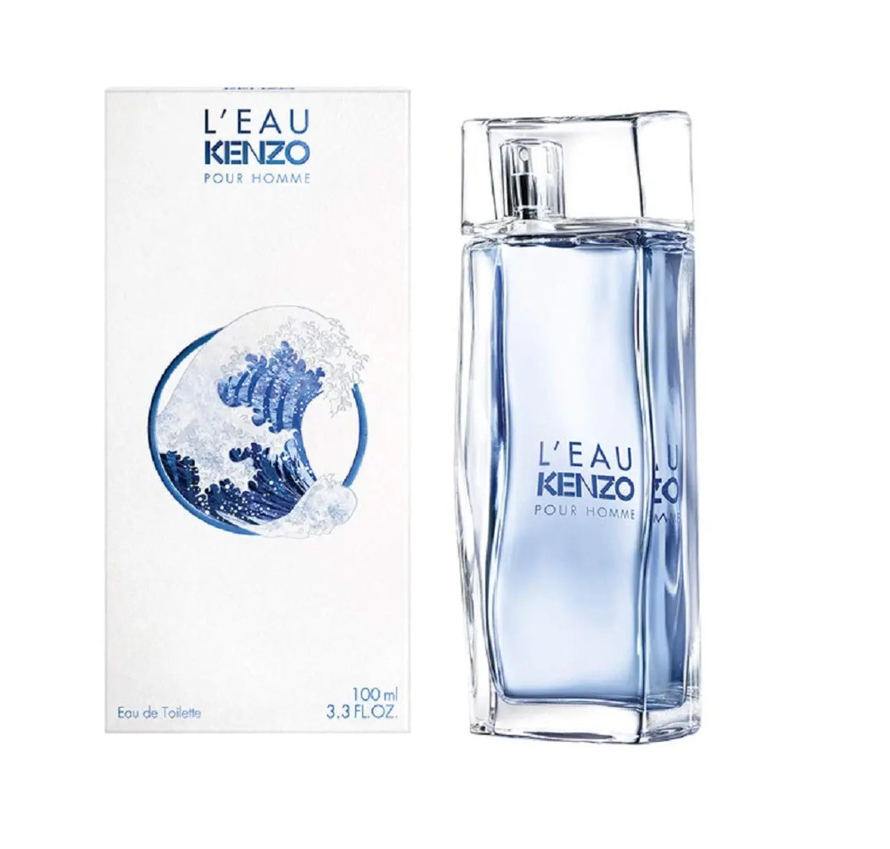 Kenzo L´eau Pour Homme for Men EDT 3.3 oz Spray Kenzo