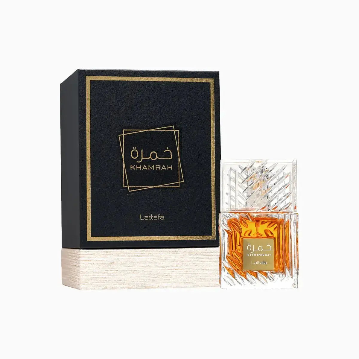 Khamrah by Lattafa 3.4oz EDP unisex perfume bottle