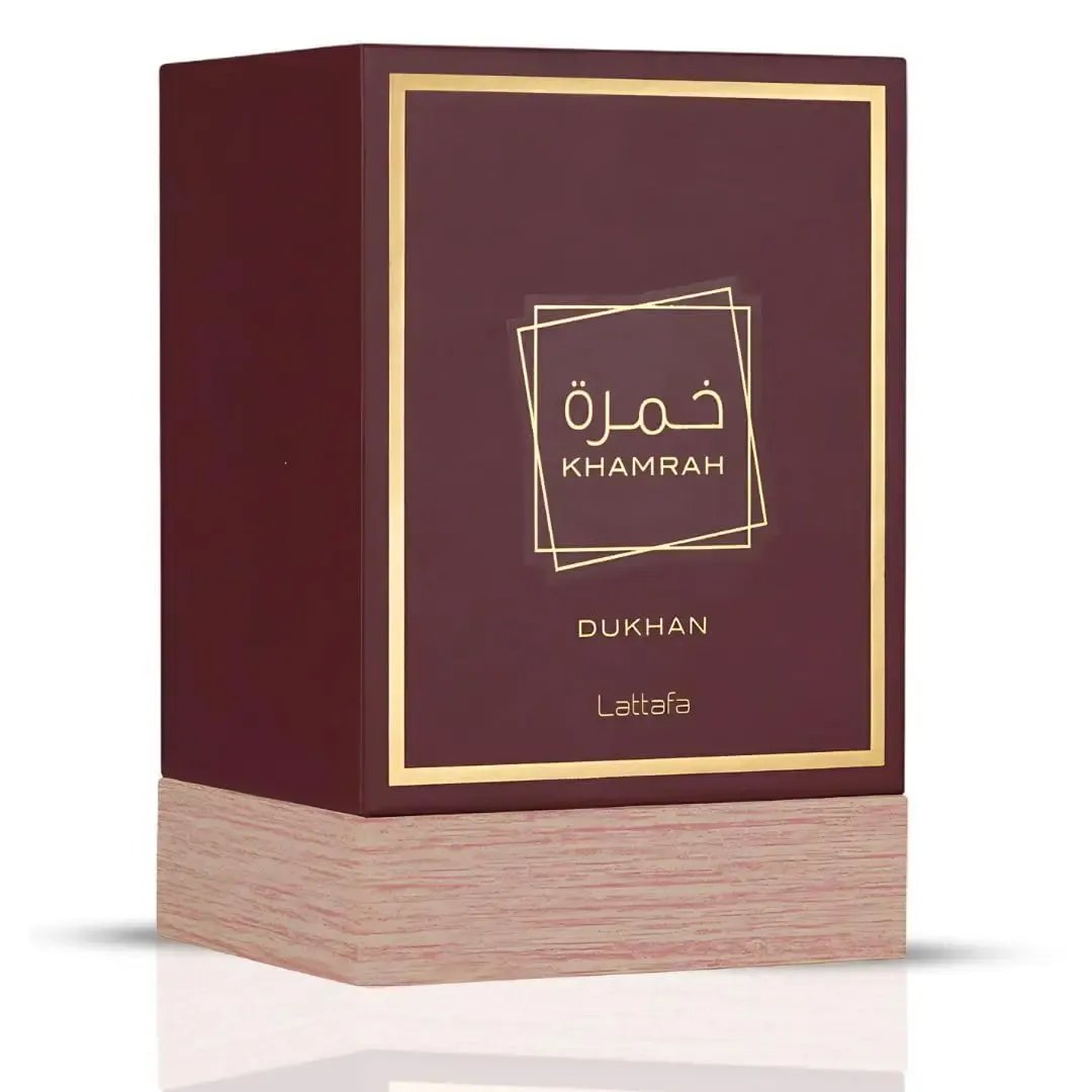 Khamrah Dukhan by Lattafa original box 3.4oz Eau de Parfum