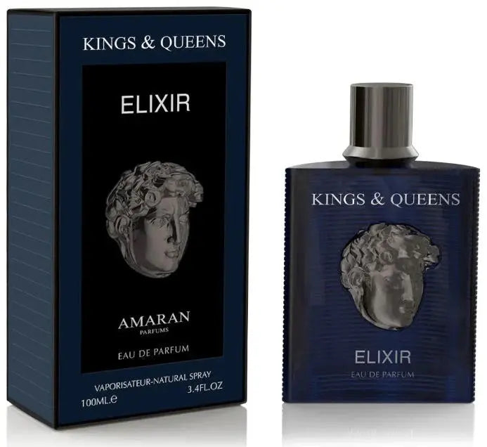 Kings &amp; Queens Elixir By Amaran For Men 3.4oz EDP Spray