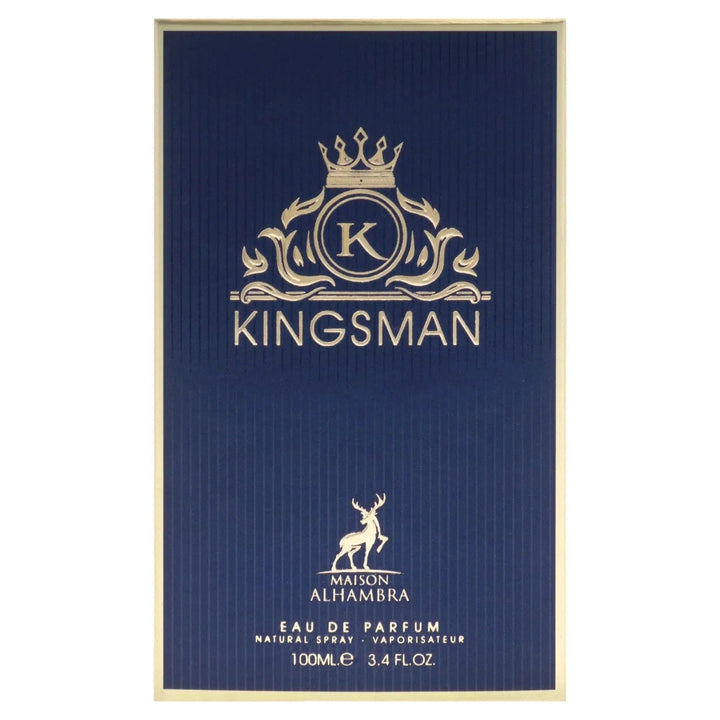 Kingsman By Maison Alhambra Men 3.4oz EDP Spray Maison Alhambra