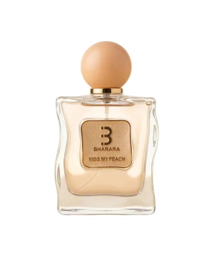 Kiss My Peach by Bharara Women 3.4oz EDP perfume bottle detail