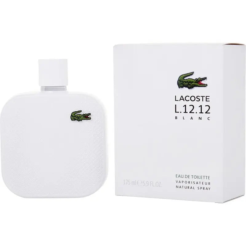 L.12.12 Blanc by Lacoste for Men 5.9oz EDT perfume bottle