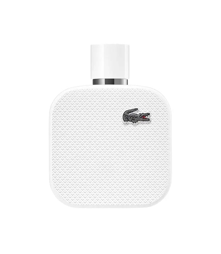 L.12.12 Blanc by Lacoste Men 5.9oz EDT perfume bottle detail