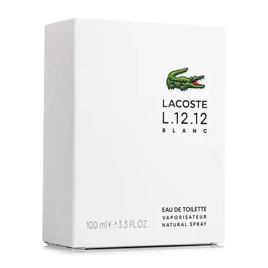 Lacoste L.12.12 Blanc 3.4oz Men’s Eau de Parfum.