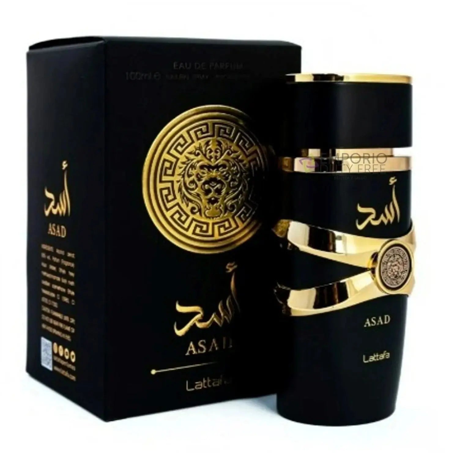 LATTAFA ASAD MEN’S PERFUME/COLOGNE FOR MEN EAU DE PARFUM 3.4 OZ/ GIFT SET 3.4 OZ EDP - perfumesandrea