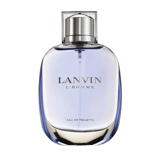 L'Homme by Lanvin 3.3oz EDT men's perfume bottle detail
