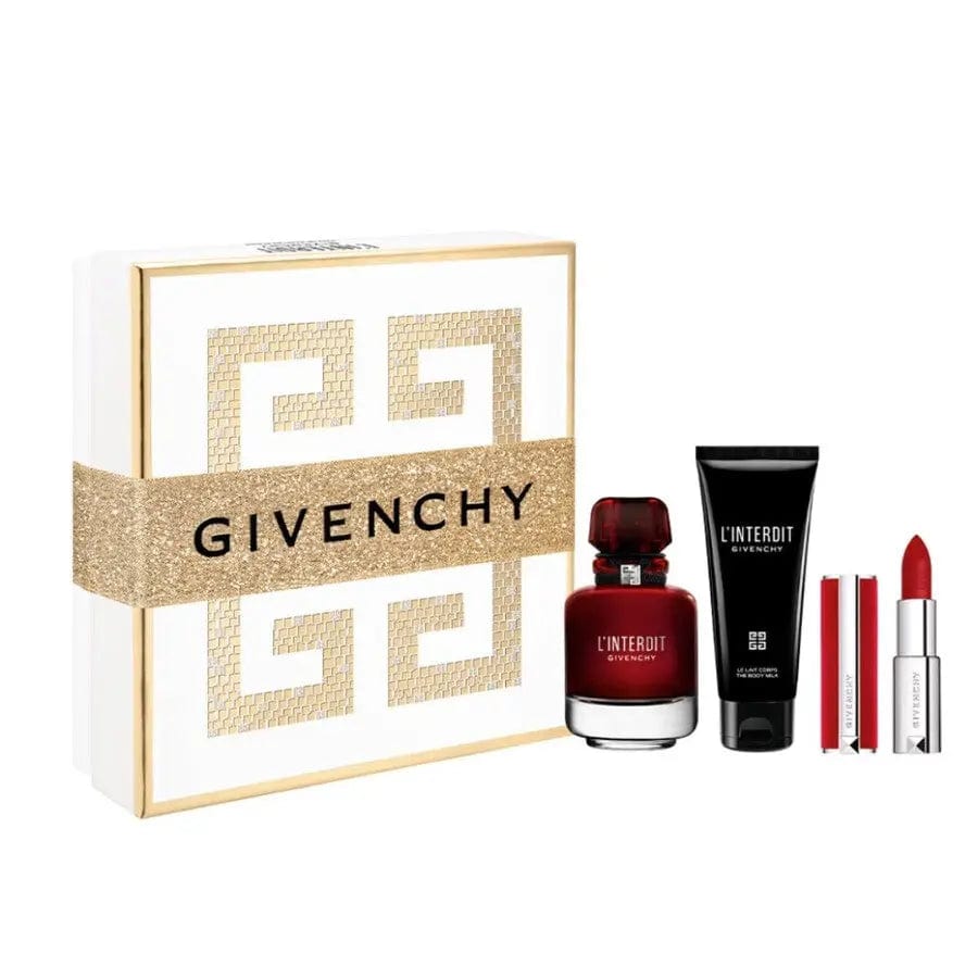L'Interdit Rouge By Givenchy For Women (3pc Gift Set) Givenchy