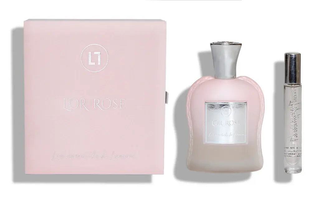 L'Or Rose by Lomani Unisex 3.4 oz Eau De Parfum.